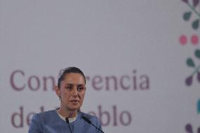 President Claudia Sheinbaum Holds Briefing - Mexico
