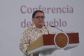 President Claudia Sheinbaum Holds Briefing - Mexico