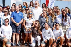 King Felipe And Princess Leonor At Nautical Club - Spain