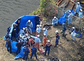 Sewer inspection accident near Tokyo