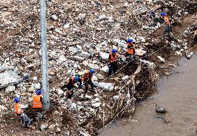 Deadly Floods Aftermath in Northern China - Xinglong