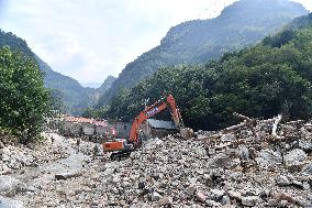 Deadly Floods Aftermath in Northern China - Xinglong