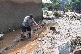 Deadly Floods Aftermath in Northern China - Xinglong
