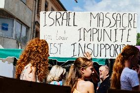 Pro-Palestinian Protest - Montauban