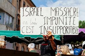 Pro-Palestinian Protest - Montauban