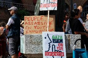 Pro-Palestinian Protest - Montauban