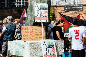 Pro-Palestinian Protest - Montauban