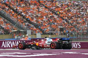 Charles Leclerc Celebrates Qualifying On Pole At The F1 Hungarian Grand Prix - Budapest