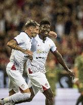 CALCIO - Amichevole - Cagliari vs Saint Etienne