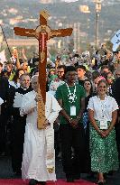 Pope Leo XIV Attends Jubilee of Youth Prayer Vigil - Vatican