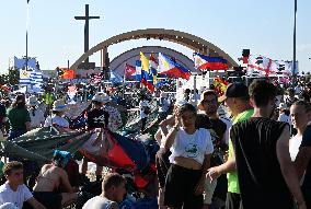 Pope Leo XIV Attends Jubilee of Youth Prayer Vigil - Vatican