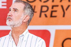 King Felipe VI At The 43rd King’s Cup Regata Trophies Gala - Mallorca