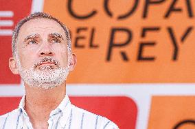 King Felipe VI At The 43rd King’s Cup Regata Trophies Gala - Mallorca
