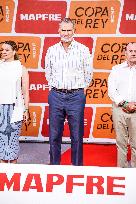 King Felipe VI At The 43rd King’s Cup Regata Trophies Gala - Mallorca