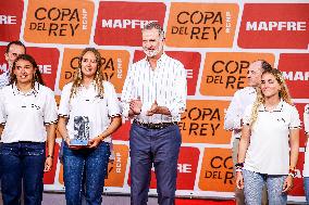 King Felipe VI At The 43rd King’s Cup Regata Trophies Gala - Mallorca