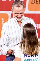 King Felipe VI At The 43rd King’s Cup Regata Trophies Gala - Mallorca