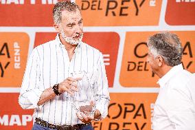 King Felipe VI At The 43rd King’s Cup Regata Trophies Gala - Mallorca