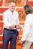 King Felipe VI At The 43rd King’s Cup Regata Trophies Gala - Mallorca