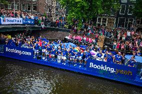 Activists Disrupt Booking Boat at Pride - Amsterdam