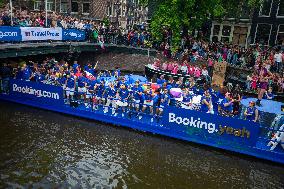 Activists Disrupt Booking Boat at Pride - Amsterdam