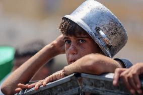Food Distribution in Gaza - Palestine