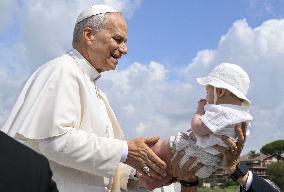 Pope Leo XIV Leads Mass For Youth Jubilee - Rome