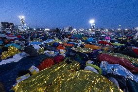 Morning Atmosphere At Last Holy Mass For Youth Jubilee - Rome