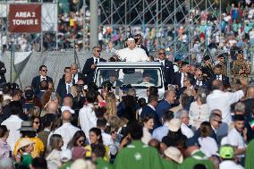 Pope Leo XIV Leads Mass For Youth Jubilee - Rome