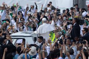 Pope Leo XIV Leads Mass For Youth Jubilee - Rome