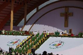 Pope Leo XIV Leads Mass For Youth Jubilee - Rome