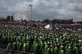 Pope Leo XIV Leads Mass For Youth Jubilee - Rome