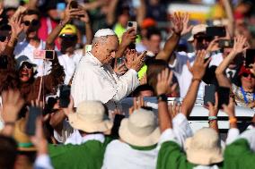 Pope Leo XIV Leads Mass For Youth Jubilee - Rome