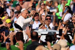 Pope Leo XIV Leads Mass For Youth Jubilee - Rome