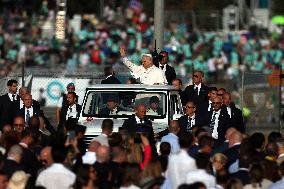 Pope Leo XIV Leads Mass For Youth Jubilee - Rome