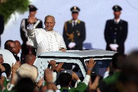 Pope Leo XIV Leads Mass For Youth Jubilee - Rome