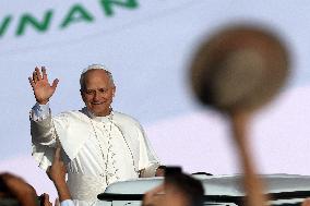 Pope Leo XIV Leads Mass For Youth Jubilee - Rome