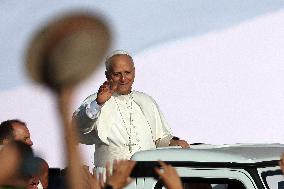 Pope Leo XIV Leads Mass For Youth Jubilee - Rome