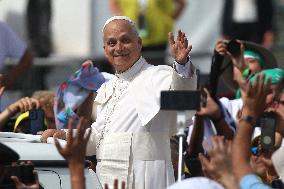 Pope Leo XIV Leads Mass For Youth Jubilee - Rome