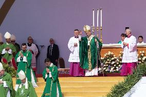 Pope Leo XIV Leads Mass For Youth Jubilee - Rome