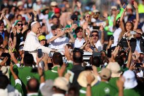 Pope Leo XIV Leads Mass For Youth Jubilee - Rome