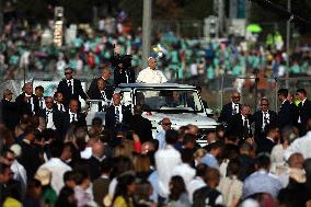 Pope Leo XIV Leads Mass For Youth Jubilee - Rome