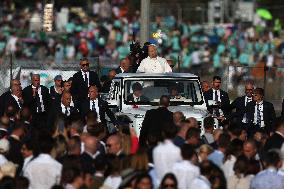 Pope Leo XIV Leads Mass For Youth Jubilee - Rome