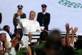 Pope Leo XIV Leads Mass For Youth Jubilee - Rome