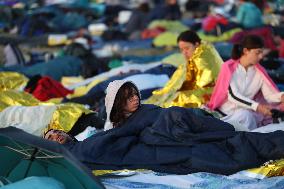 Morning Atmosphere At Last Holy Mass For Youth Jubilee - Rome