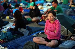 Morning Atmosphere At Last Holy Mass For Youth Jubilee - Rome