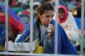 Morning Atmosphere At Last Holy Mass For Youth Jubilee - Rome