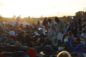 Morning Atmosphere At Last Holy Mass For Youth Jubilee - Rome