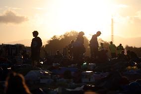 Morning Atmosphere At Last Holy Mass For Youth Jubilee - Rome