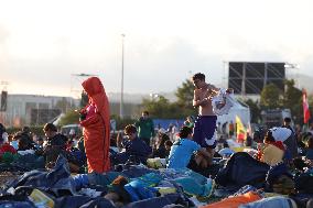 Morning Atmosphere At Last Holy Mass For Youth Jubilee - Rome