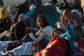 Morning Atmosphere At Last Holy Mass For Youth Jubilee - Rome